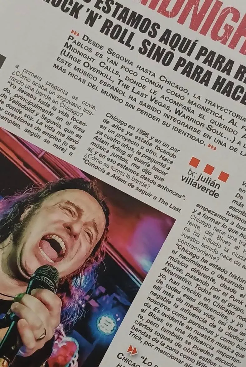 Popular 1 interview with The Midnight Calls