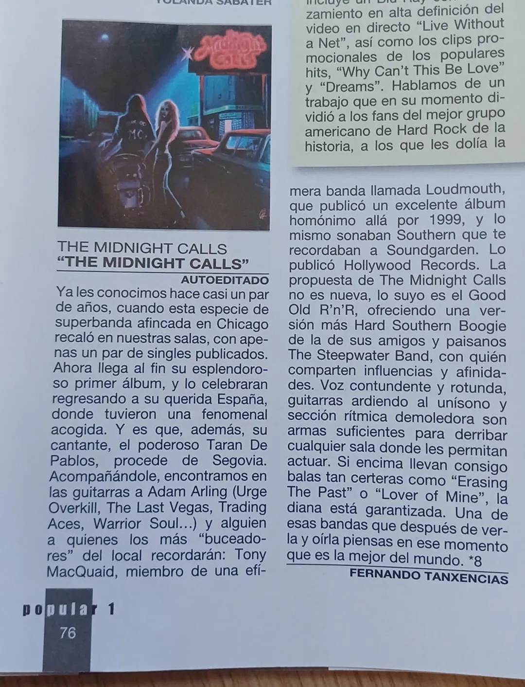 Popular 1 review of The Midnight Calls