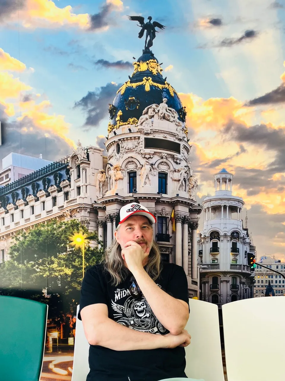 On tour in Madrid