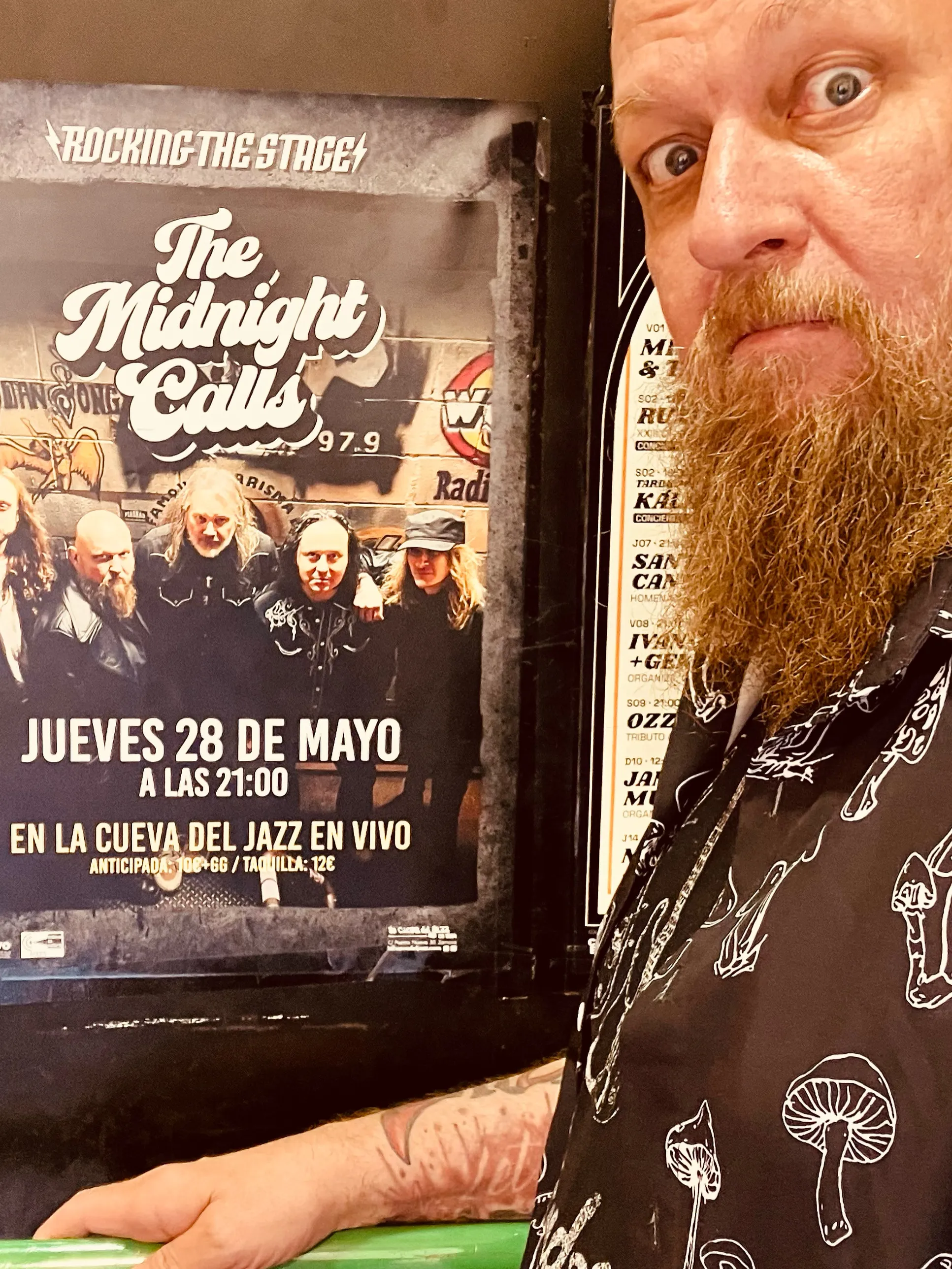 Show poster in Spain